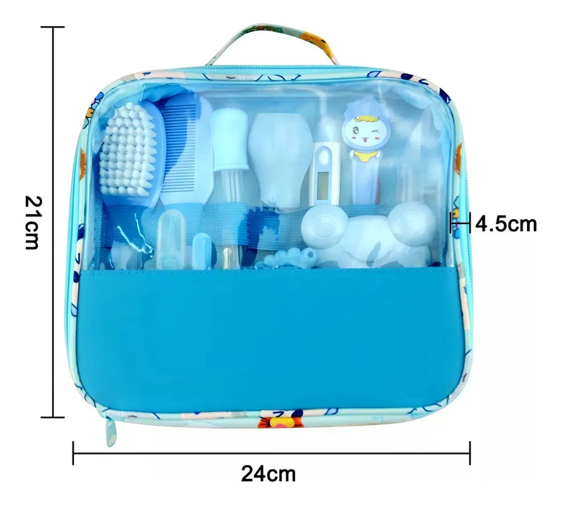 Kit Aseo Personal Bebe Peine Cortaúñas Lima Aspirador Nasal