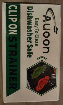 Colador Ajustable A Recipiente En Silicona Negro