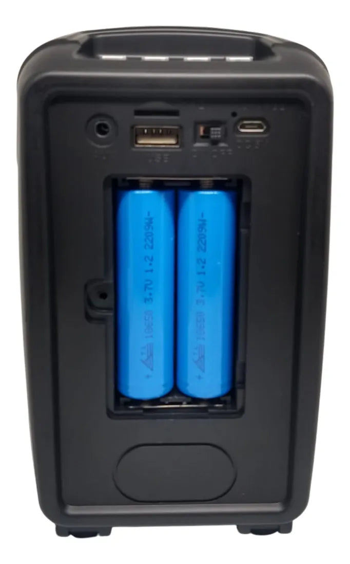 Parlante Portatil Bluetooth Recargable Nia An-085 Negro