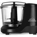 Picatodo Mini Procesador De Alimentos Home Elements 350ml Color Negro