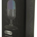 Micrófono USB omnidireccional para jugadores Mesa Havit Gk52 Rgb, negro
