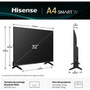 Televisor Hisense Smart 32 Hd 32a4nv