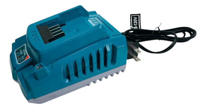 Taladro Inalámbrico Total 1/2 Percutor 20v 2 Baterías Maleta - Turquesa