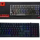 Combo Teclado Y Mouse Alambrico Retroiluminado Rgb Negro