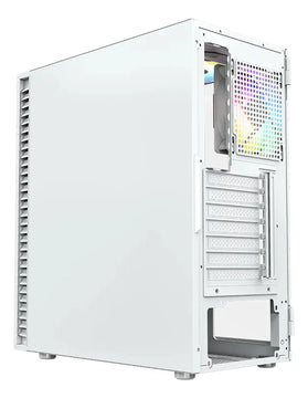Chasis Gamer Xyz Airone 100 - Blanco , X6 Fans Argb