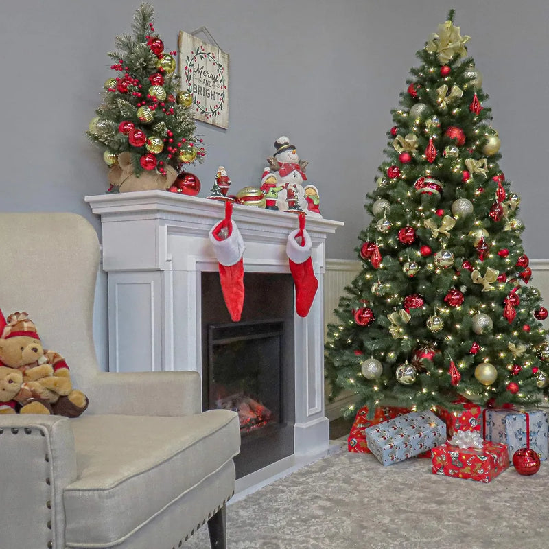 Árbol De Navidad Artificial 7.5 Pies Ultra Realista
