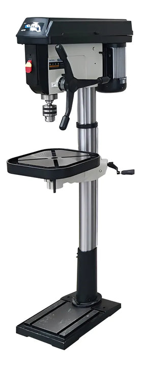 Taladro De Arbol 1500w 2hp 12velocidades 1700rpm Color Azul