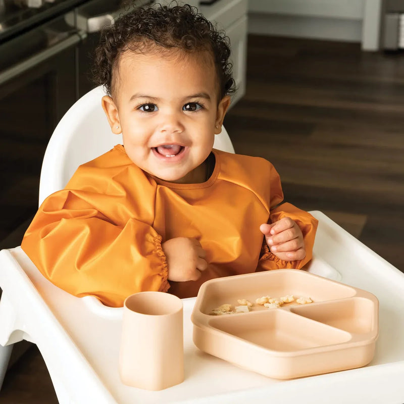Tiny Twinkle Plato De Silicona Con Succion Para Bebe, Plato
