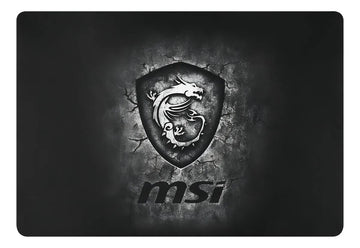Mouse Pad gamer MSI Agility GD20 de goma 22cm x 32cm x 5mm negro