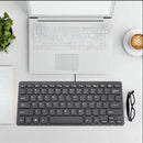 Teclado Alámbrico Aaa-1000 Compatible Con Windows Y Mac Color del teclado Negro