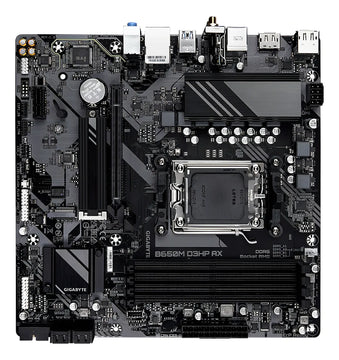 Motherboard Gigabyte B650m D3hp Ax Ddr5 Am5 Black Micro Atx