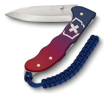 Navaja Cuchillo Victorinox Evoke Roja-azul Alox 0.9415.d221 Rojo - Azul