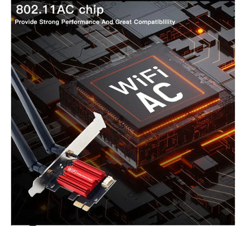 Placa Wifi Doble Banda Fv-ac1200 2.4/5 Ghz 1200 Mb/s Blueto
