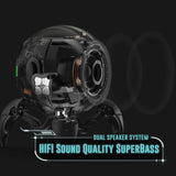 Gravastar Altavoces Bluetooth Mars Pro: Sonido Potente Y Luc