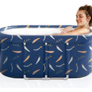 Bañera Plegable Lergna Bebé Portable Bathtub Color Gris 27.5pulgadas X 25.9pulgadas