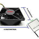 Celda Termoelectrica Peltier 12706 12v + Ventilador 12 Vdc