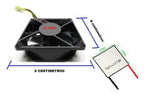 Celda Termoelectrica Peltier 12706 12v + Ventilador 12 Vdc
