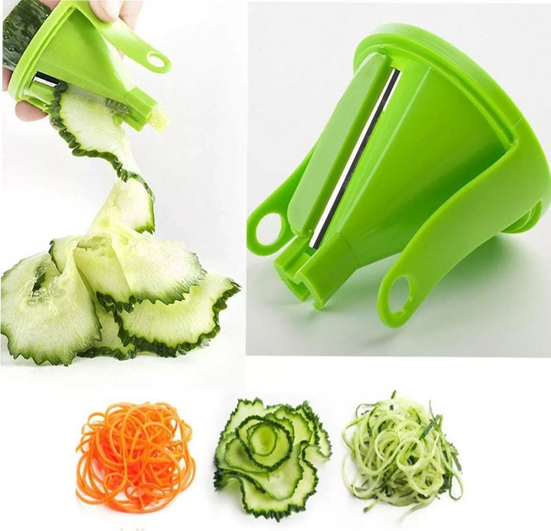 Cortador De Verduras, Espiralizer, 3 En 1, Ensaladas, Corta
