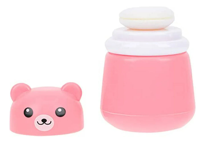 Caja De Talco Con Osito De Peluche Para Bebé - Estuche Creat