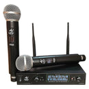 Micrófono Inalámbrico Doble Uhf Américan Sound Twm352 Color Negro