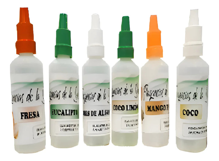 Set 5 Esencias Hidrosolubles Para Humidificador Aromaterapia