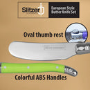 Slitzer Germany Juego De Cuchillos De Mantequilla, Cuchillo