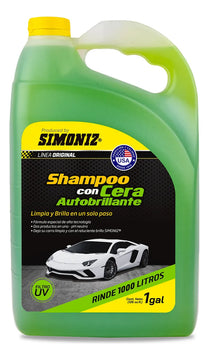 Shampoo Simoniz Con Cera Autobrillante 1gl