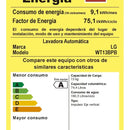 Lavadora LG Carga Superior 13kg Turbodrum Smart Negra 110/220V
