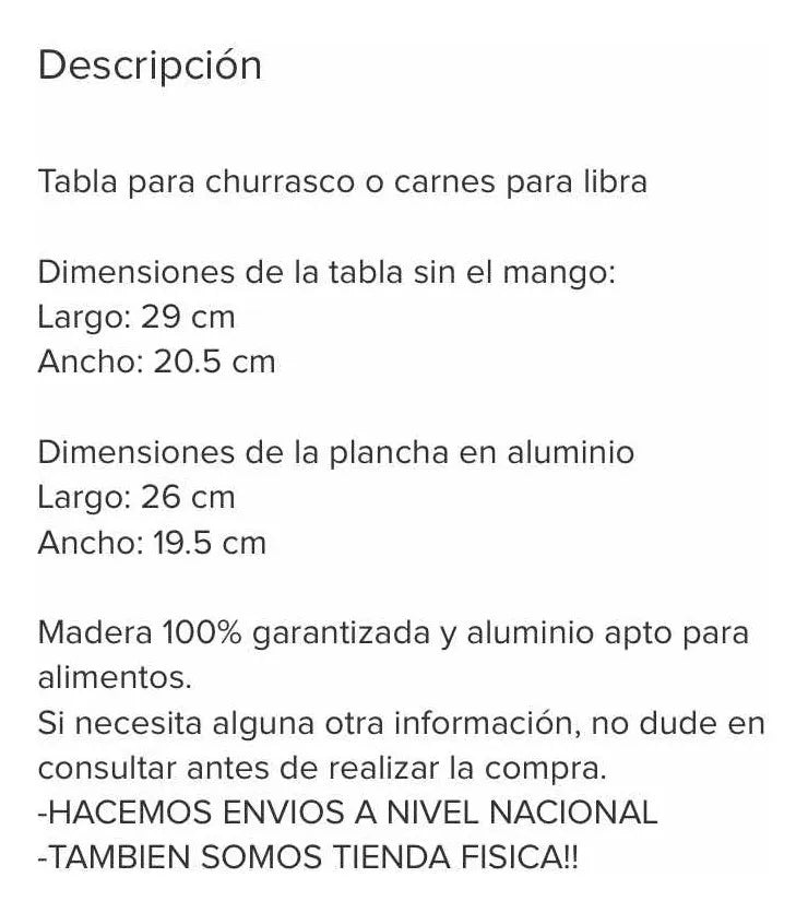 12 Tablas Con Parrilla Ovalada Para Churrasco Y Carnes Liso Amarillo