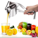 Exprimidor Extractor De Frutas Manual En Aluminio Naranja