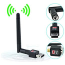 Adaptador Wifi Usb 600mbps Antena 802.iin 802-1 Wireless
