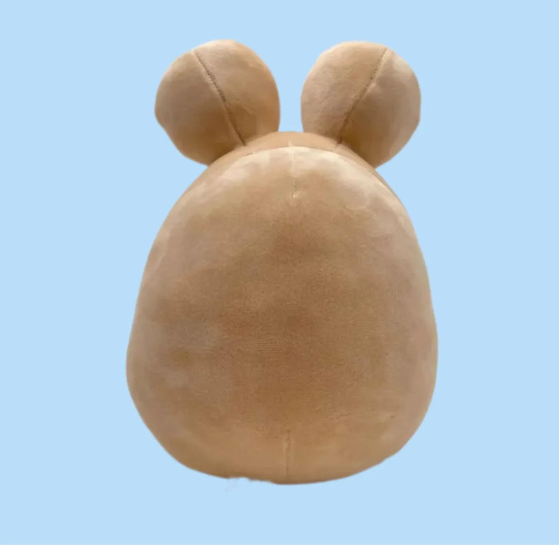 Pou Peluche Mi Mascota Alíen 25cm +moño Regalo Y Perfumadito Marrón
