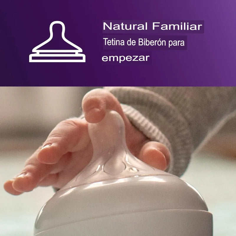 Vaso Entrenador Avent Antiderrame 6m+ Transición Con Asa Transparente Liso