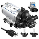 Bomba De Diafragma De Presion De Agua Industrial De 115 V, A