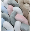 Bumper Trenza Cuna Bebé - 3 Hebras Bumper Trenza Cuna Bebé Babytrencitas Todos Los Colores