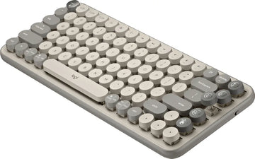 Teclado Mecánico Inalámbrico Logitech Pop Keys Mist Español! Color Del Teclado Beige Idioma Español Latinoamérica