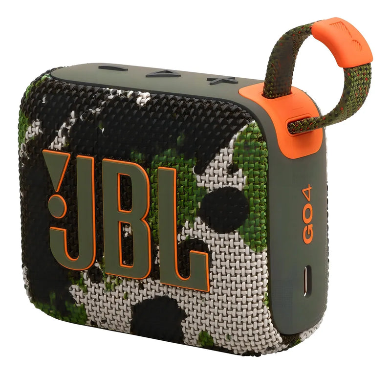 Bocina Portátil Jbl Go 4 Bluetooth, Camuflaje. Color Camuflaje