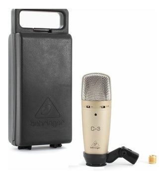 Microfono Behringer C3 Condenser Multi Patron - Oddity Color Dorado