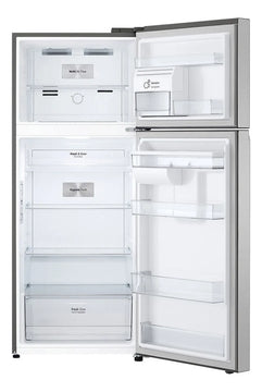 Nevera LG Top Freezer Doorcooling Thinq 264 Lt Plateado Color Gris 110/220V