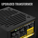 Fuente De Poder Pc Aerocool Vx550 Plus 550w 78% Eficiencia Negro
