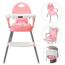 Silla Comedor Bebe 3en1 Happy Baby Azul Cp7000 Color Rosa
