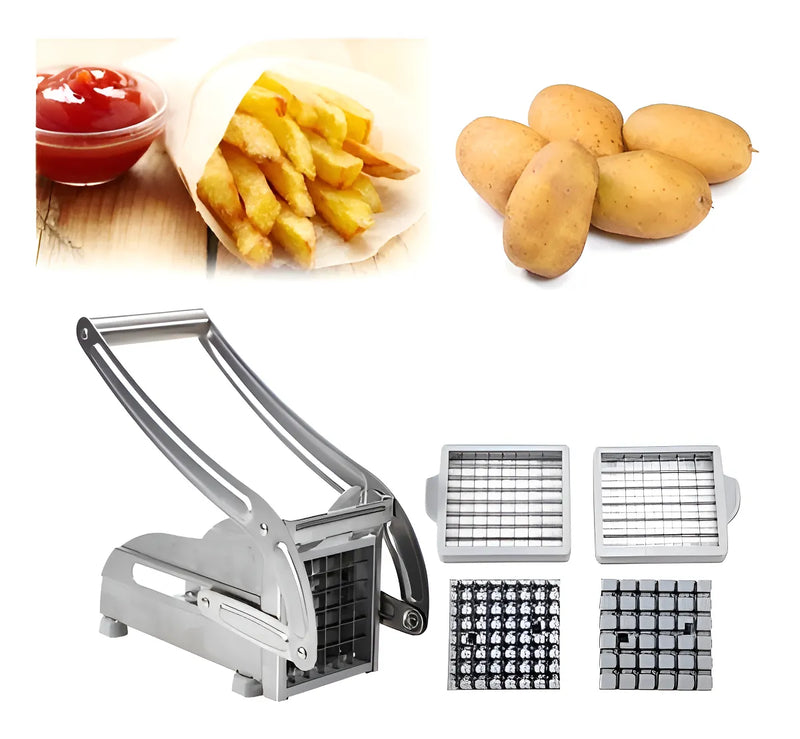 Cortador Picador Triturador De Papas Y Verduras Metálico