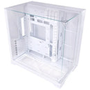 Chasis Lian Li O11 Vision Compact White + 3 Fan Tl 120mm Blanco