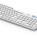 Combo Genius Inalambrico Bluetooth Slimstar 8230 Blanco