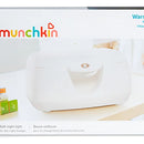 Munchkin Warm Glow Calentador de Toallitas Húmedas | Modelo 10049 | Luz nocturna con autoapagado 10 min | Capacidad 100 toallitas | Calentamiento arriba | Bajo voltaje | Ventana nivel | Libre de BPA