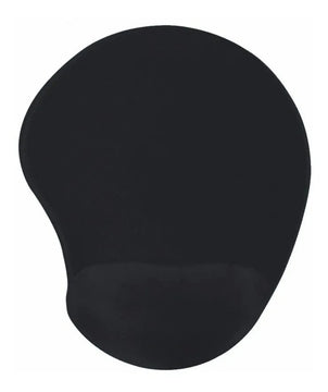 Pad Mouse Ergonómico Con Apoyo En Gel Para La Muñeca - Negro