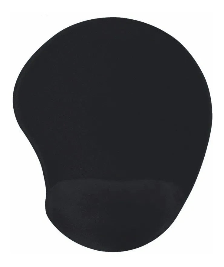 Pad Mouse Ergonómico Con Apoyo En Gel Para La Muñeca - Negro