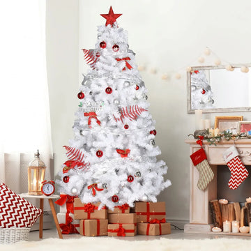 Vingli Arbol De Navidad Artificial Preiluminado De 6 Pies Co