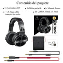 Oneodio Auriculares Con Cable Para Colocar Sobre Las Orejas