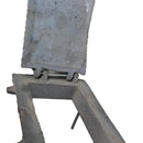 Puerta Para Estufa De Leña Pequeña 20cm X 17cm X 6cm Gris Oscuro